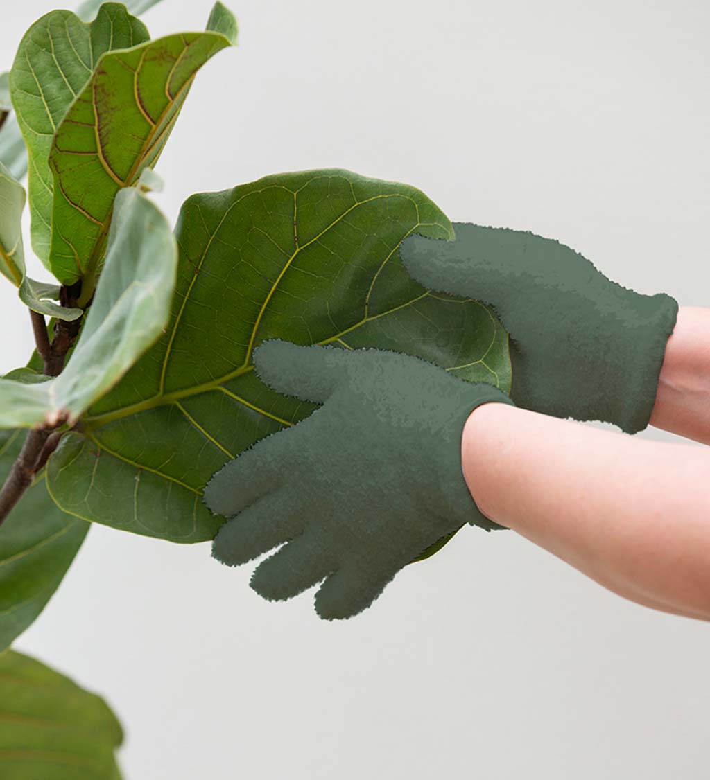 Microfiber Plant Dusting Gloves